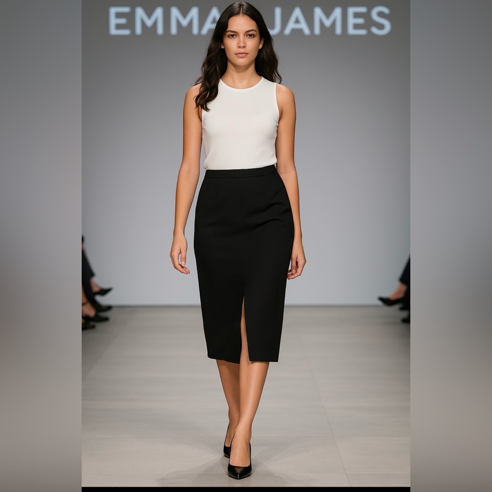 Liz Claiborne Black Pencil Skirt